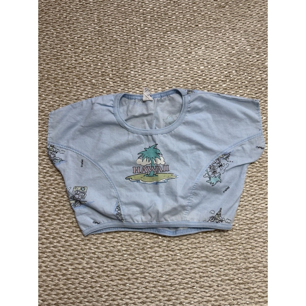 Vintage 80's 90's Toddler Carters Beach Boxy Top T Shirt Surf Skate 4 Youth Kids